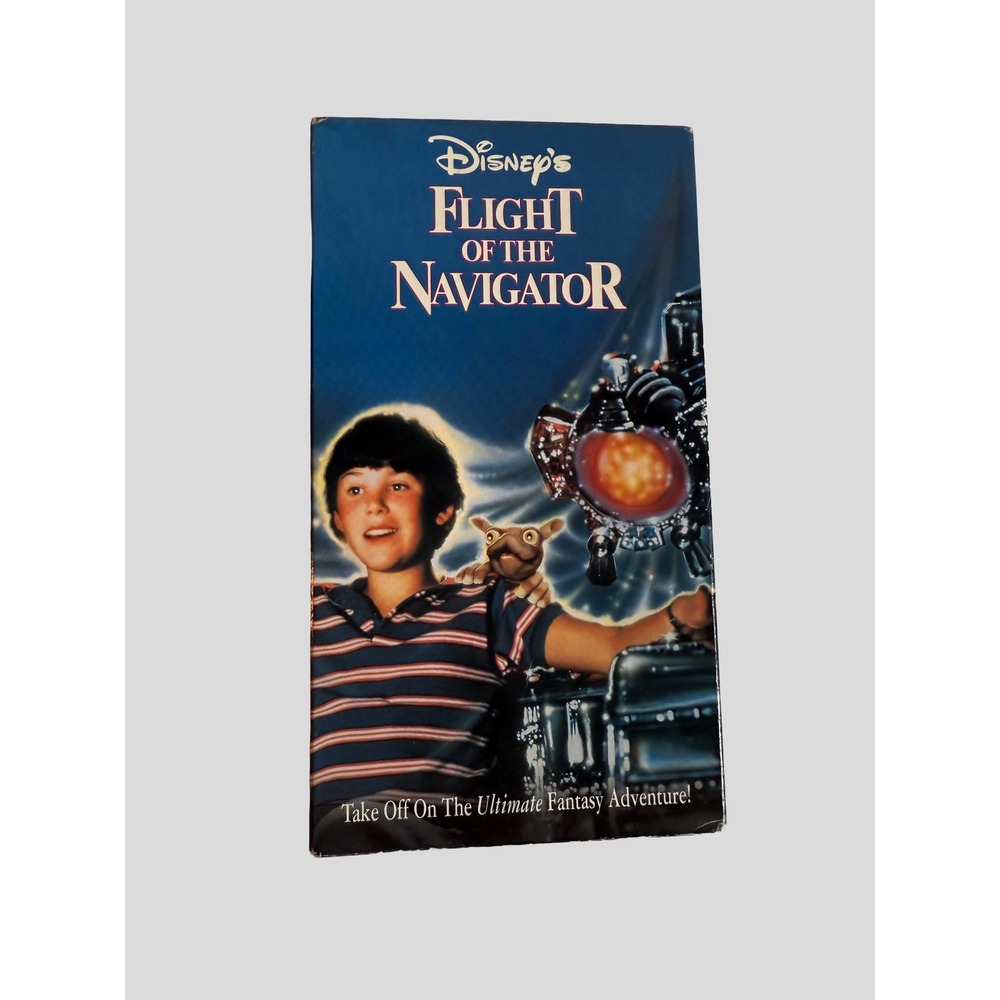 Disney Flight of the Navigator VHS 1986 Sci-Fi Movie Vintage Disney Home Video